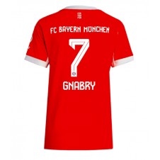 Bayern Munich Serge Gnabry #7 Hjemmedrakt Kvinner 2025-26 Kortermet
